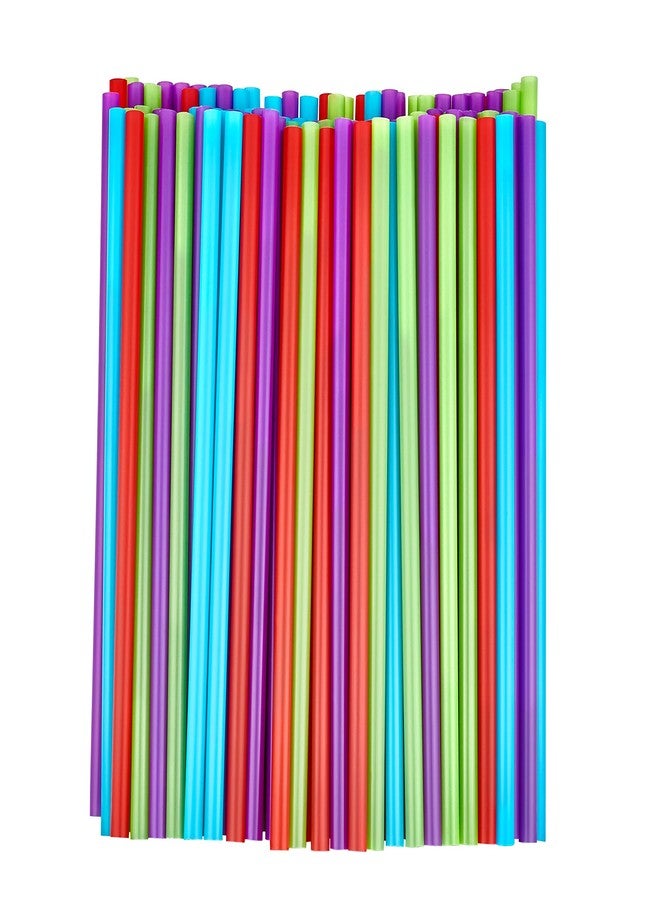 Party Dimensions Colorful Multi-Colored Jumbo Straws - (Pack of 250) - Vibrant Design - Perfect for Parties & Events - Image 5